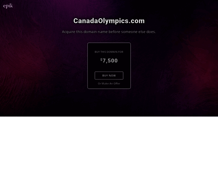 Canadaolympics.com thumbnail