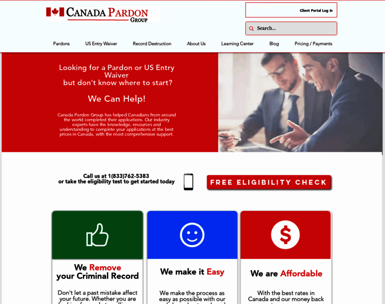 Canadapardongroup.com thumbnail