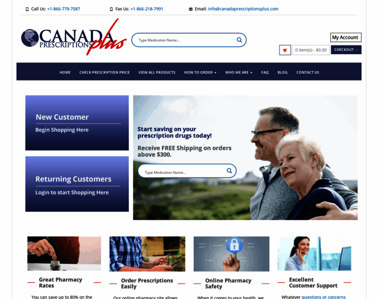 Canadaprescriptionsplus.com thumbnail