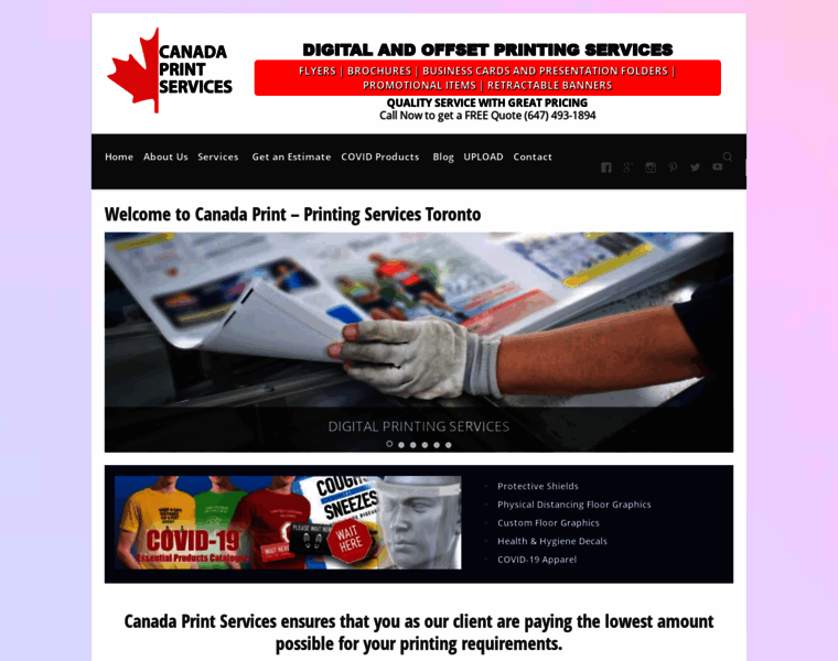 Canadaprintservices.com thumbnail