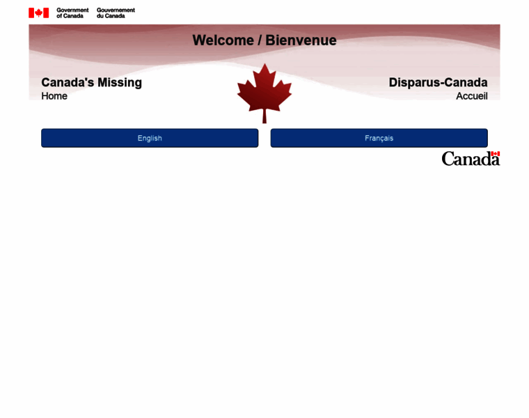 Canadasmissing.ca thumbnail