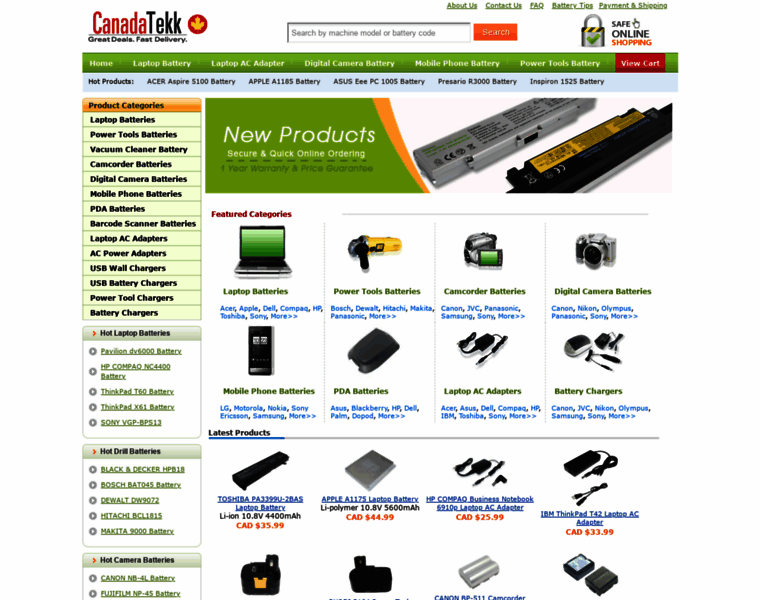 Canadatekk.com thumbnail