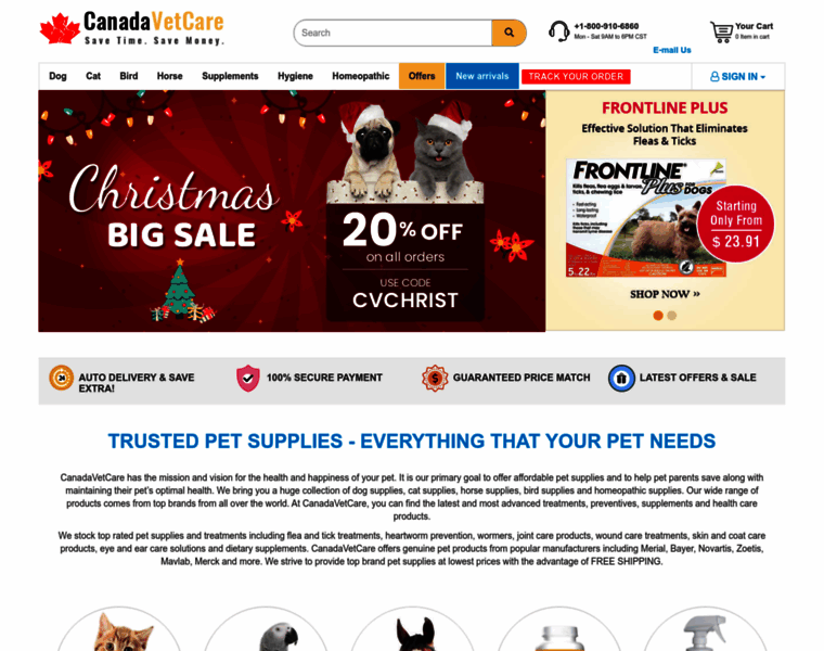 Canadavetcare.com thumbnail