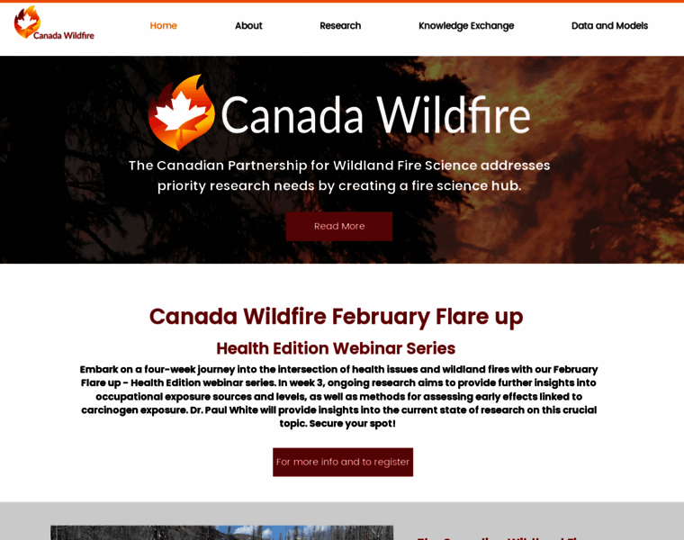 Canadawildfire.org thumbnail
