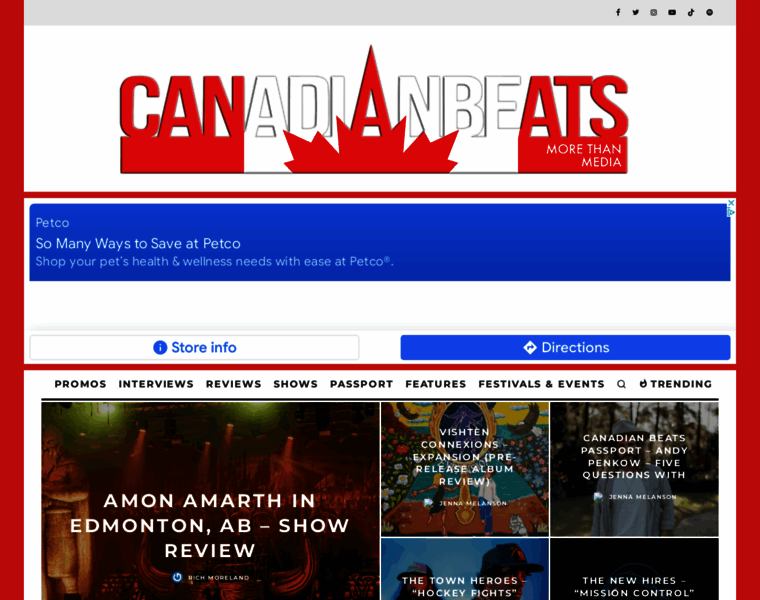 Canadianbeats.ca thumbnail