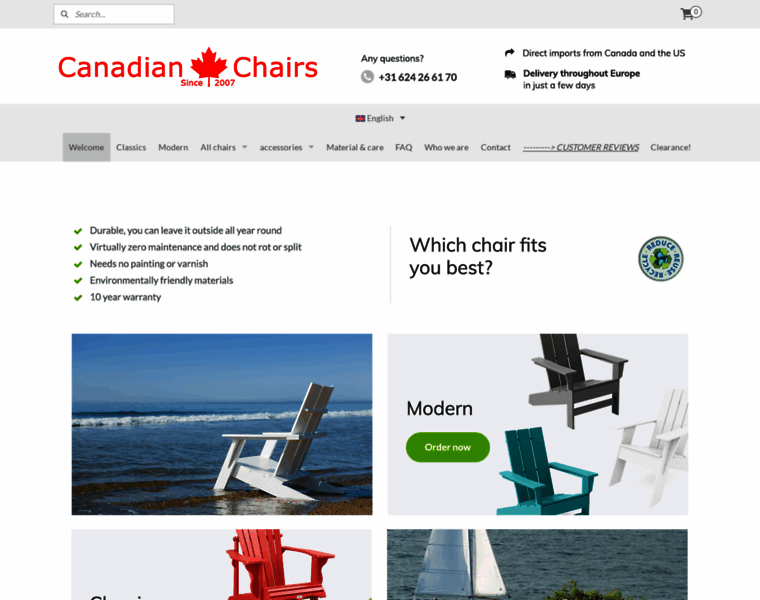 Canadianchairs.com thumbnail