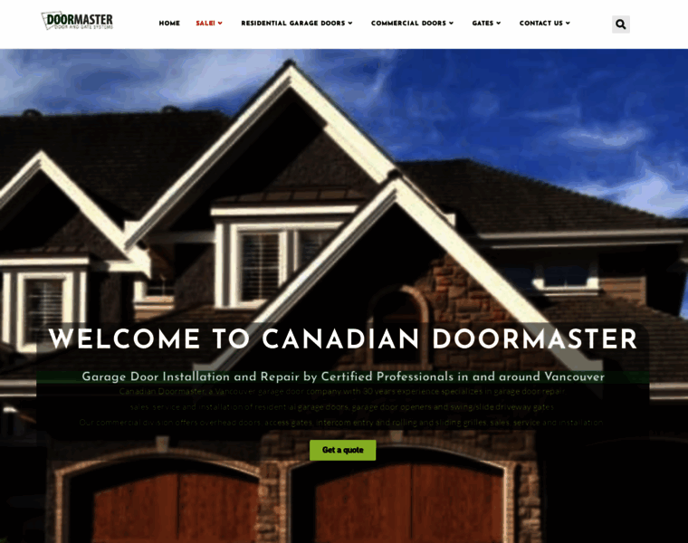 Canadiandoormaster.com thumbnail