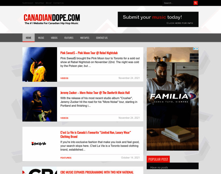 Canadiandope.com thumbnail