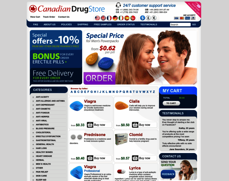 Canadiandrugstorerx.com thumbnail