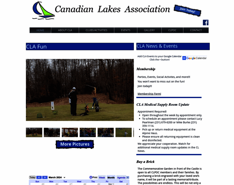 Canadianlakesassociation.org thumbnail