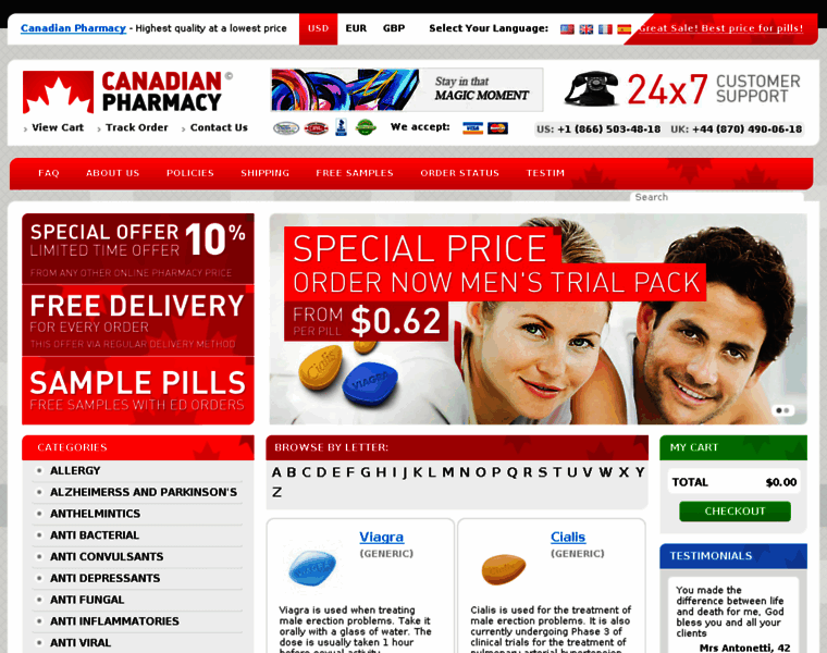 Canadianonlinemeds.com thumbnail