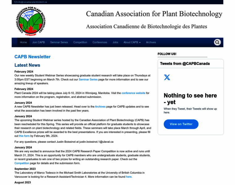 Canadianplantbiotech.ca thumbnail