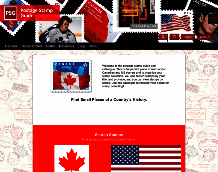 Canadianpostagestamps.ca thumbnail