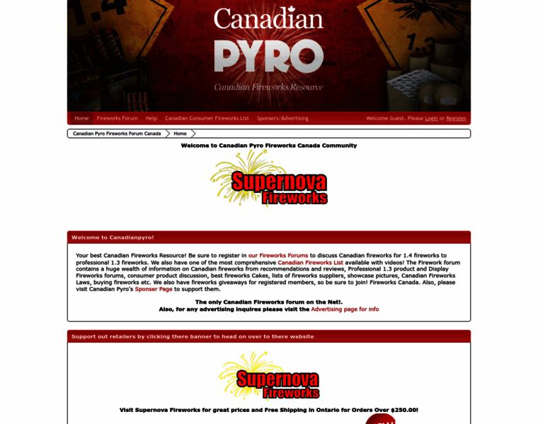 Canadianpyro.ca thumbnail