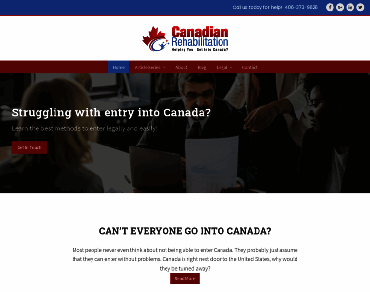 Canadianrehabilitation.com thumbnail