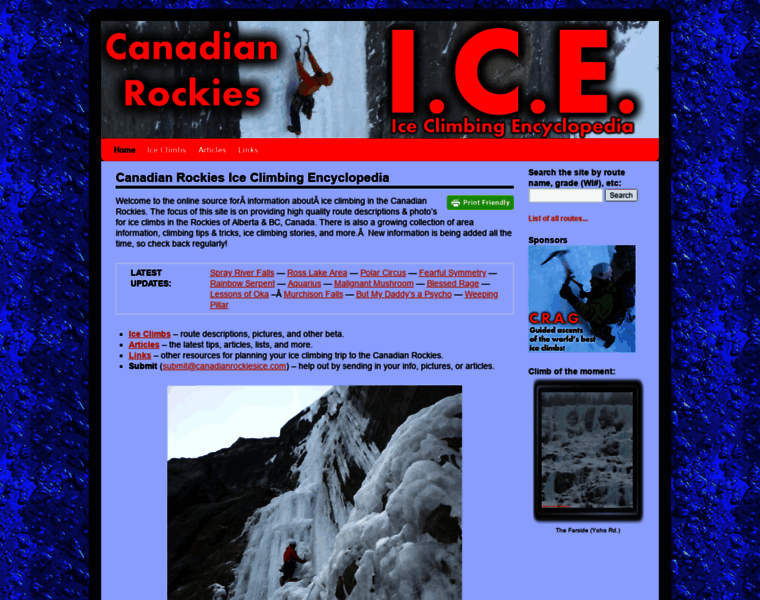 Canadianrockiesice.com thumbnail