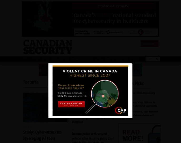 Canadiansecuritymag.com thumbnail