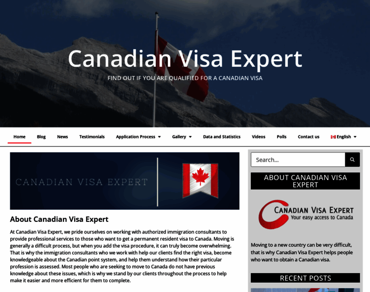 Canadianvisaexpert.org thumbnail