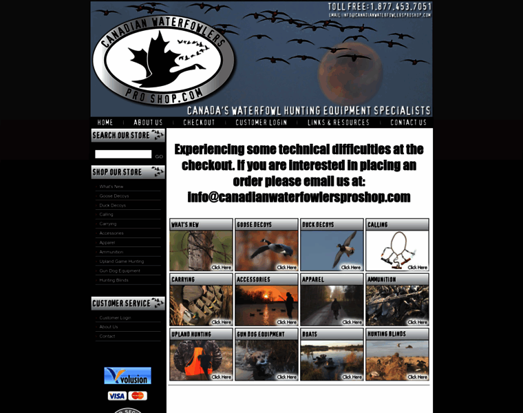 Canadianwaterfowlersproshop.com thumbnail