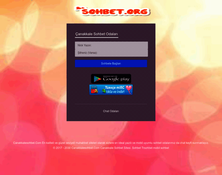 Canakkalesohbet.com thumbnail