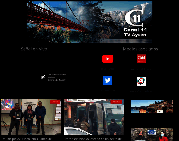 Canal11aysen.cl thumbnail