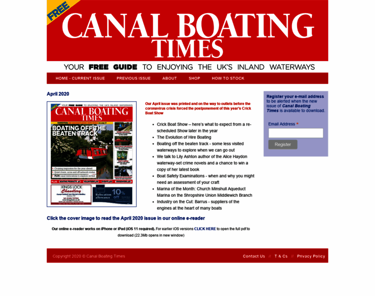 Canalboatingtimes.net thumbnail