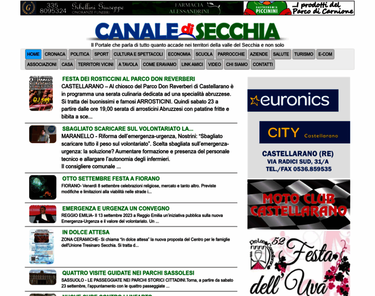 Canaledisecchia.it thumbnail