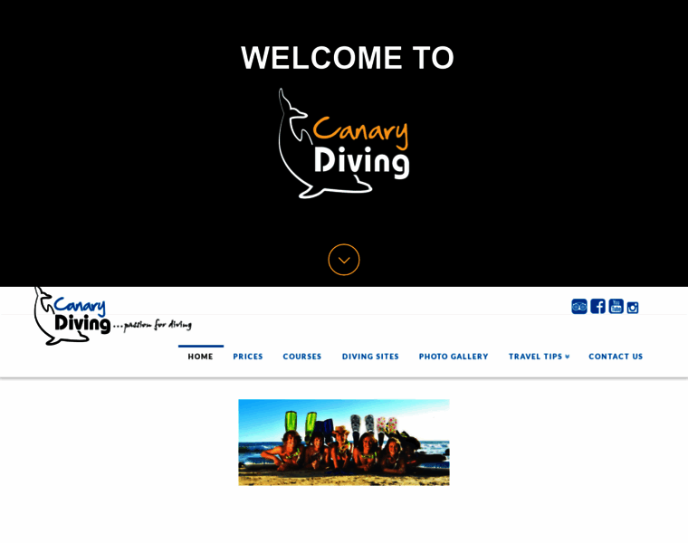 Canary-diving.com thumbnail