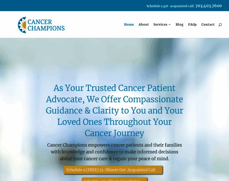 Cancer-champions.com thumbnail
