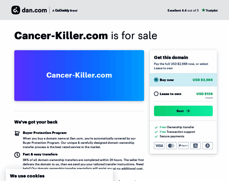 Cancer-killer.com thumbnail