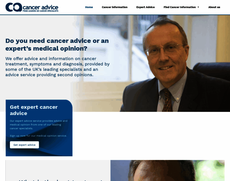 Canceradvice.co.uk thumbnail