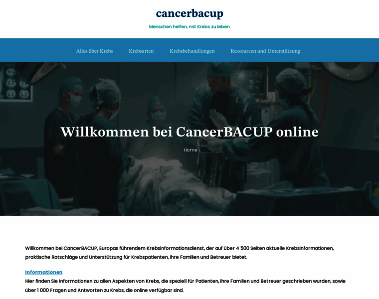 Cancerbacup.org.uk thumbnail