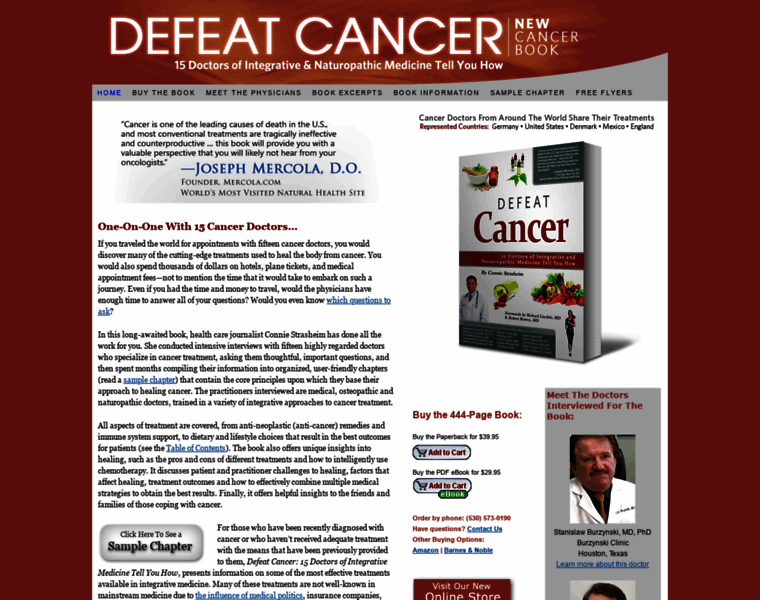 Cancerbooksource.com thumbnail