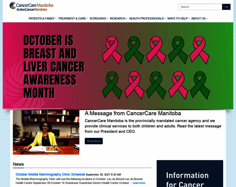 Cancercare.mb.ca thumbnail