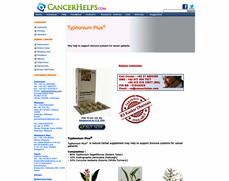 Cancerhelps.info thumbnail