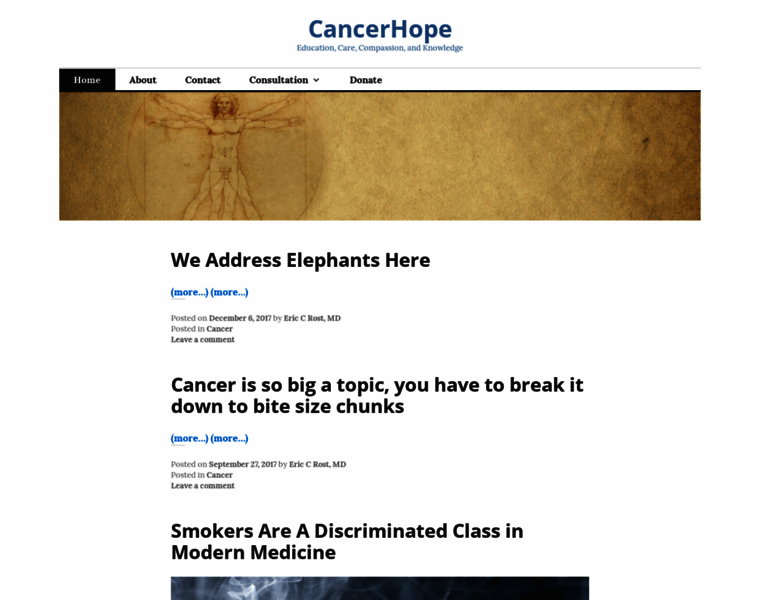 Cancerhope.com thumbnail