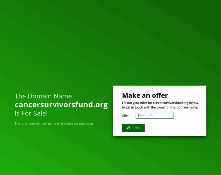 Cancersurvivorsfund.org thumbnail