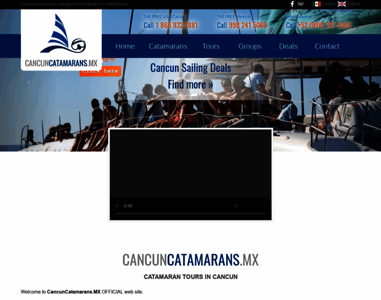 Cancuncatamarans.mx thumbnail
