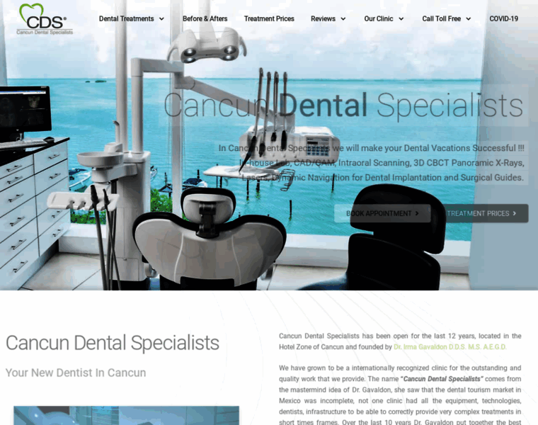 Cancundentalspecialists.com thumbnail