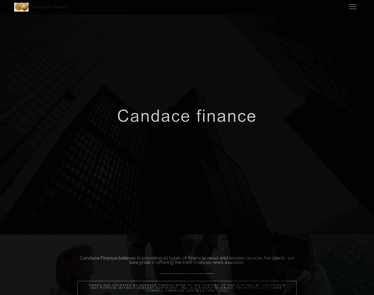 Candace2finance.com thumbnail