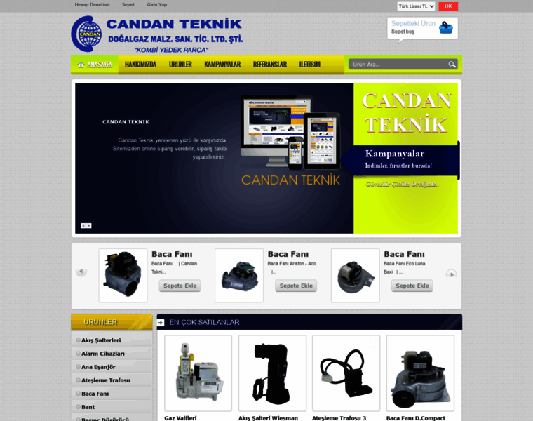 Candanteknik.com thumbnail