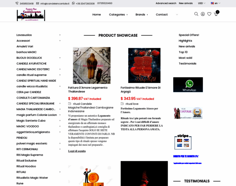 Candeleincantate.it thumbnail