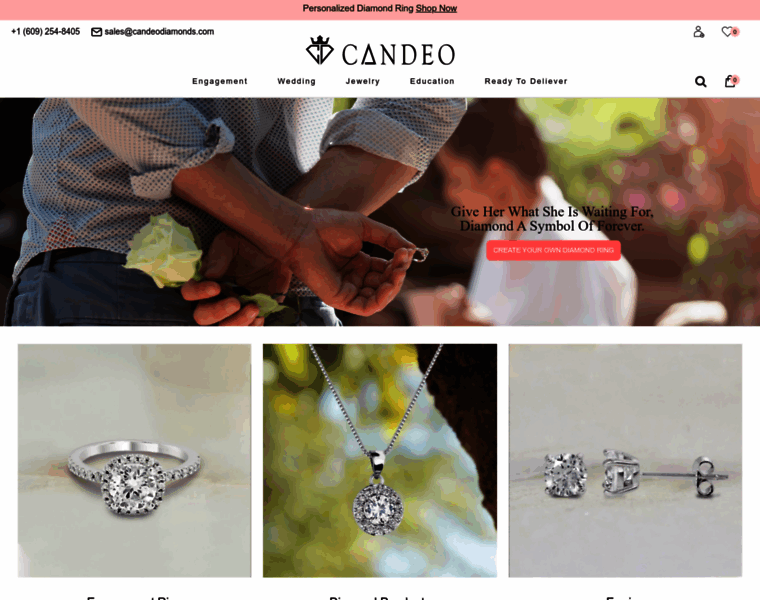 Candeodiamonds.com thumbnail
