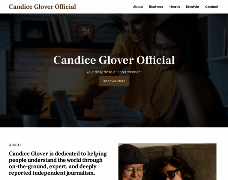 Candiceglover-official.com thumbnail