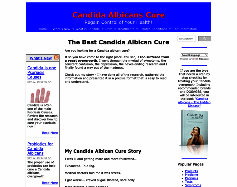Candida-albicans-cure.com thumbnail