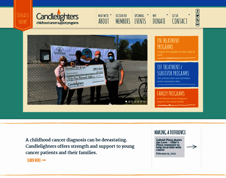 Candlelighters.net thumbnail