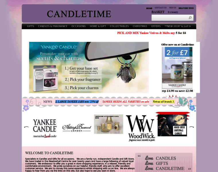 Candletime.co.uk thumbnail