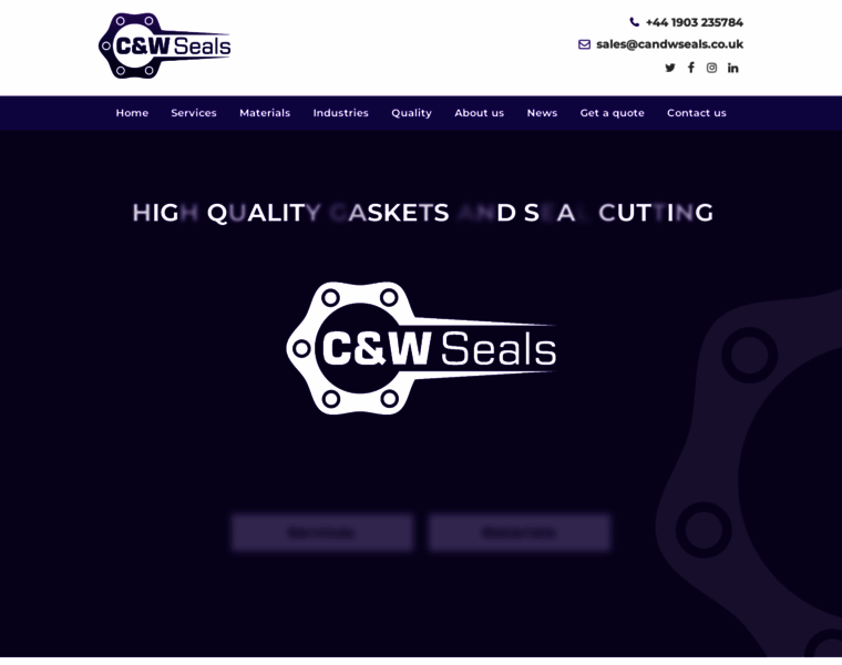 Candwseals.co.uk thumbnail
