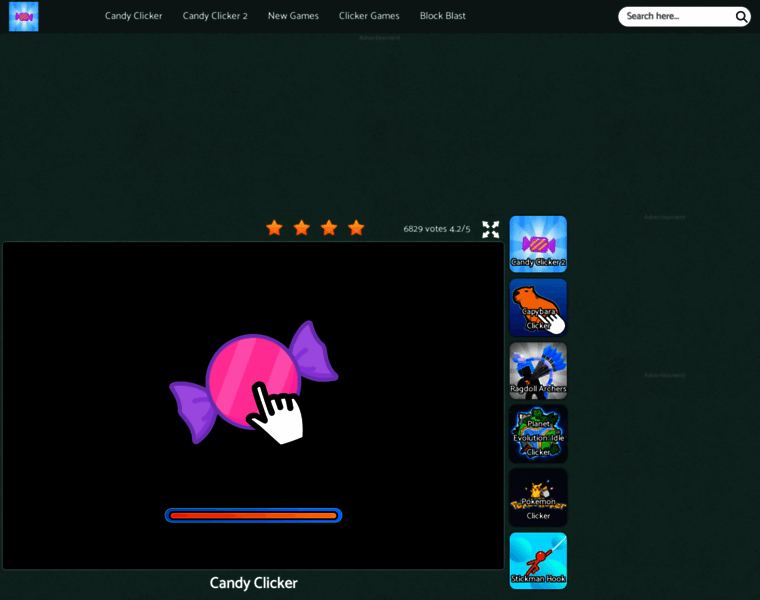 Candyclicker.io thumbnail