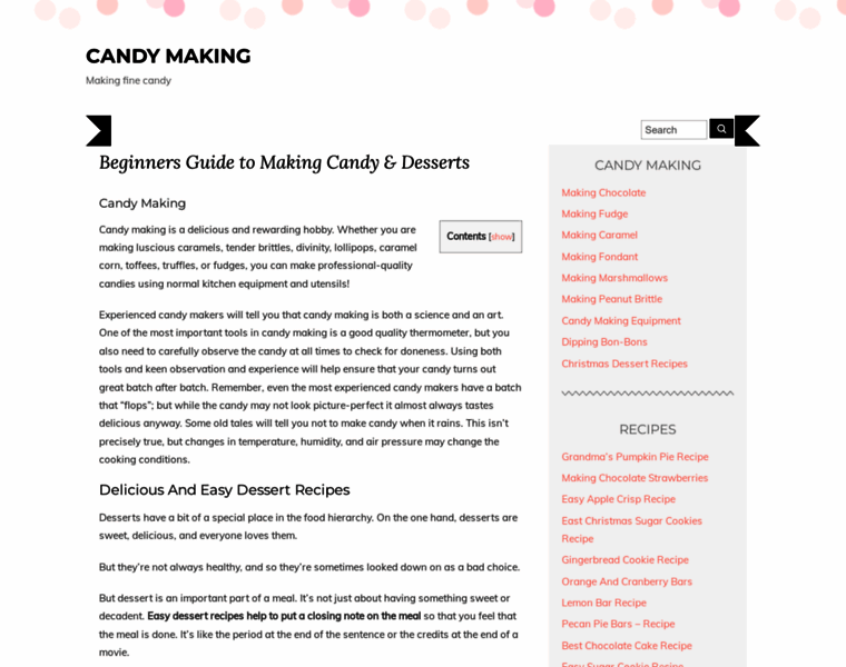 Candymaking.net thumbnail